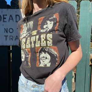 The Beatles Band Graphic Tee